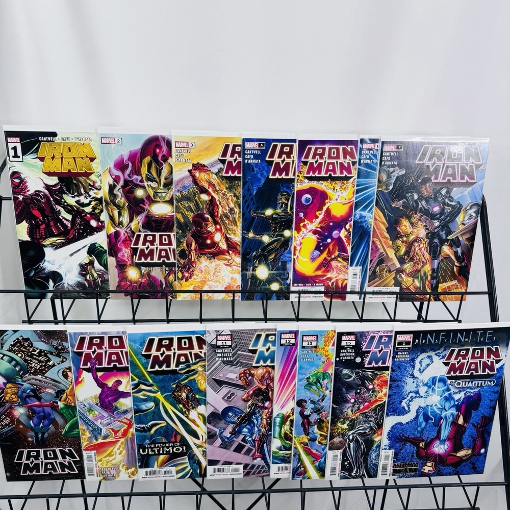 Iron Man 1-15 Annual 1 Lot Volume 6 2020 Key 1st Halycon Korak Origin Iron God